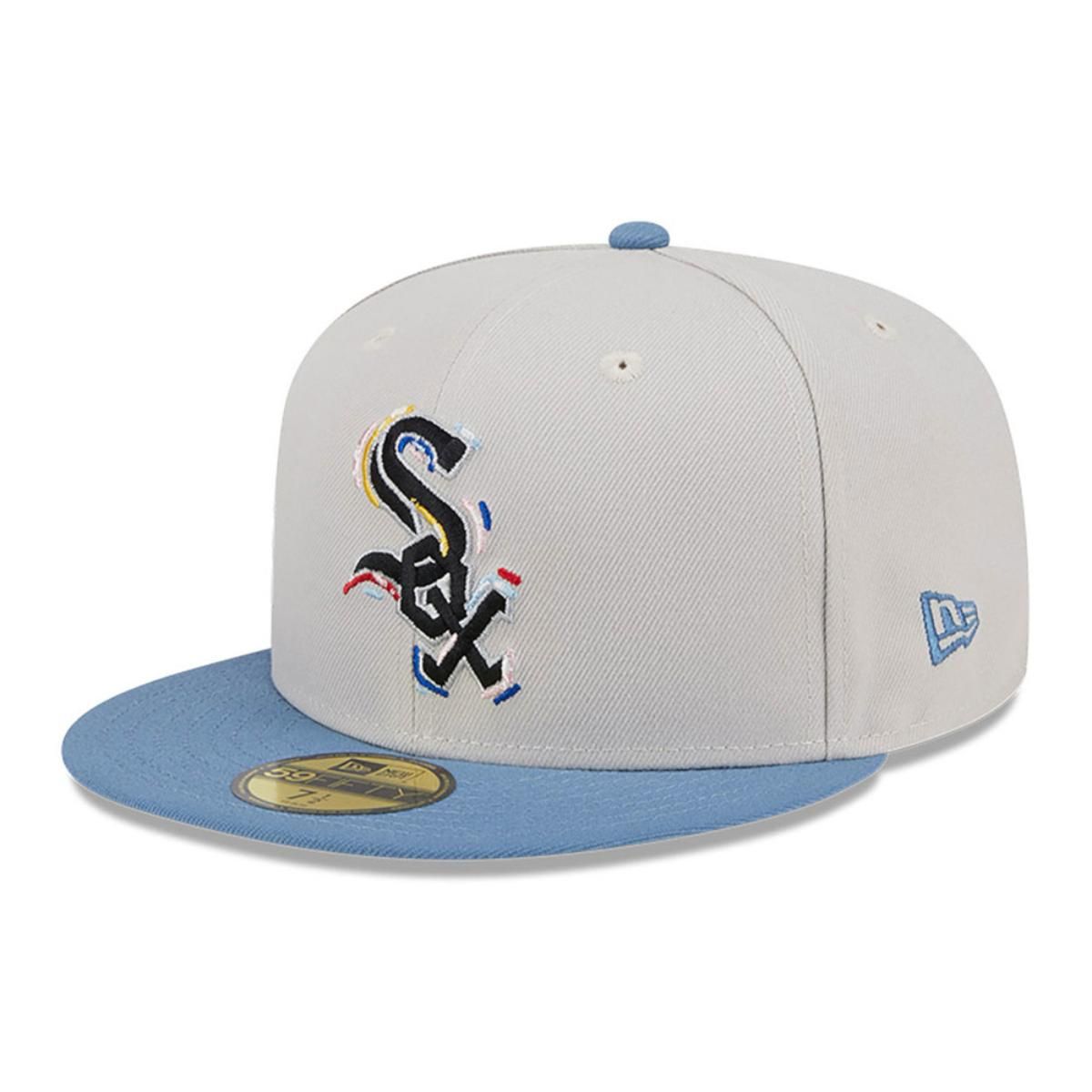 NEW ERA - Gorra 59Fifty Chicago Blanco Sox Color Brush Beige