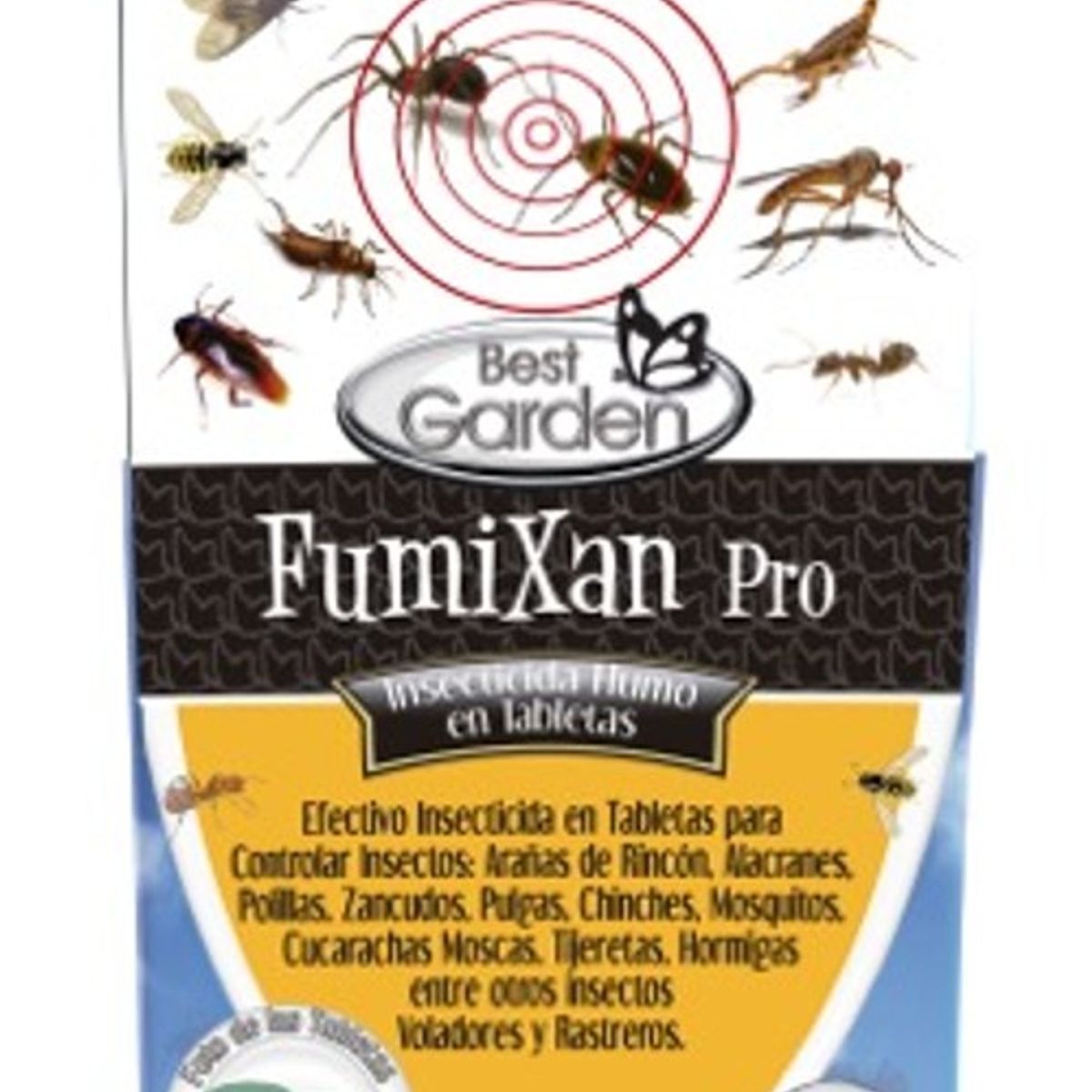 BEST GARDEN - Insecticida Humo Fumixan Pro 100 G