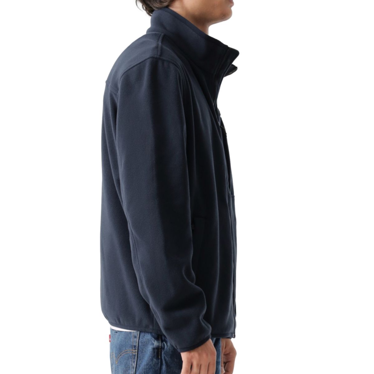 LEVIS - Chaqueta Hombre Polar Fleece Zip Jkt Azul Levis