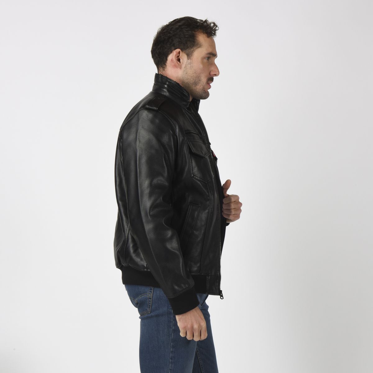 LEVIS - Chaqueta Hombre Military Bomber Negro Levis