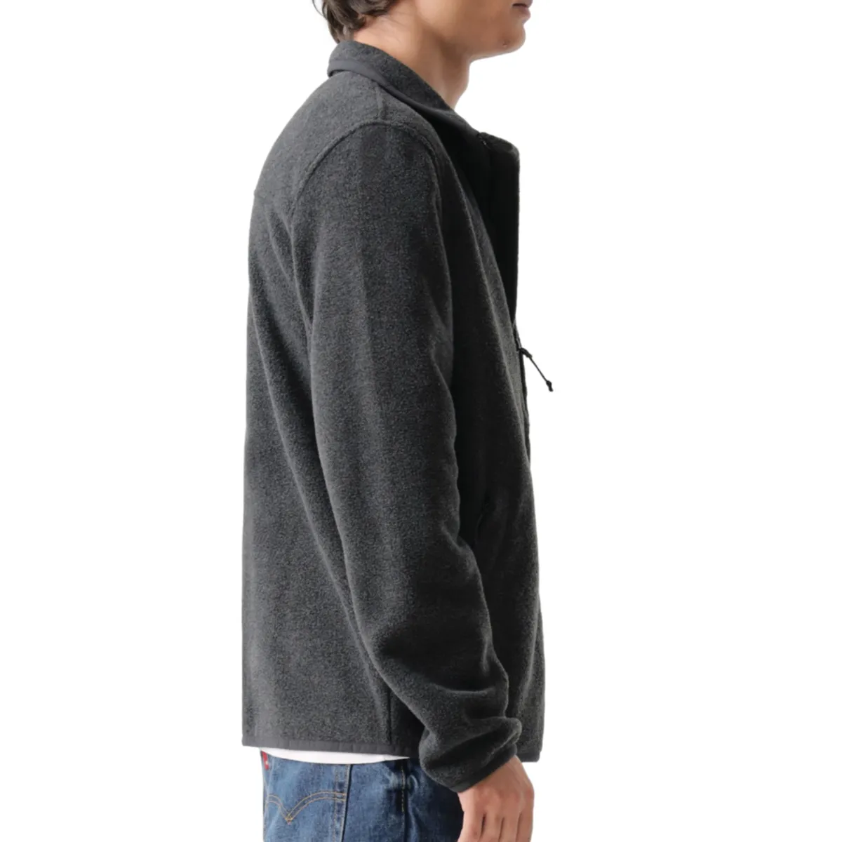 LEVIS - Chaqueta Hombre Polar Fleece Zip Jkt Gris Levis