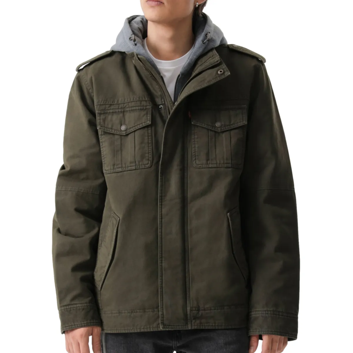 LEVIS - Chaqueta Hombre Utility Verde Levis
