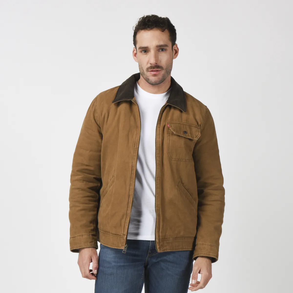 LEVIS - Chaqueta Hombre Utility Café Levis