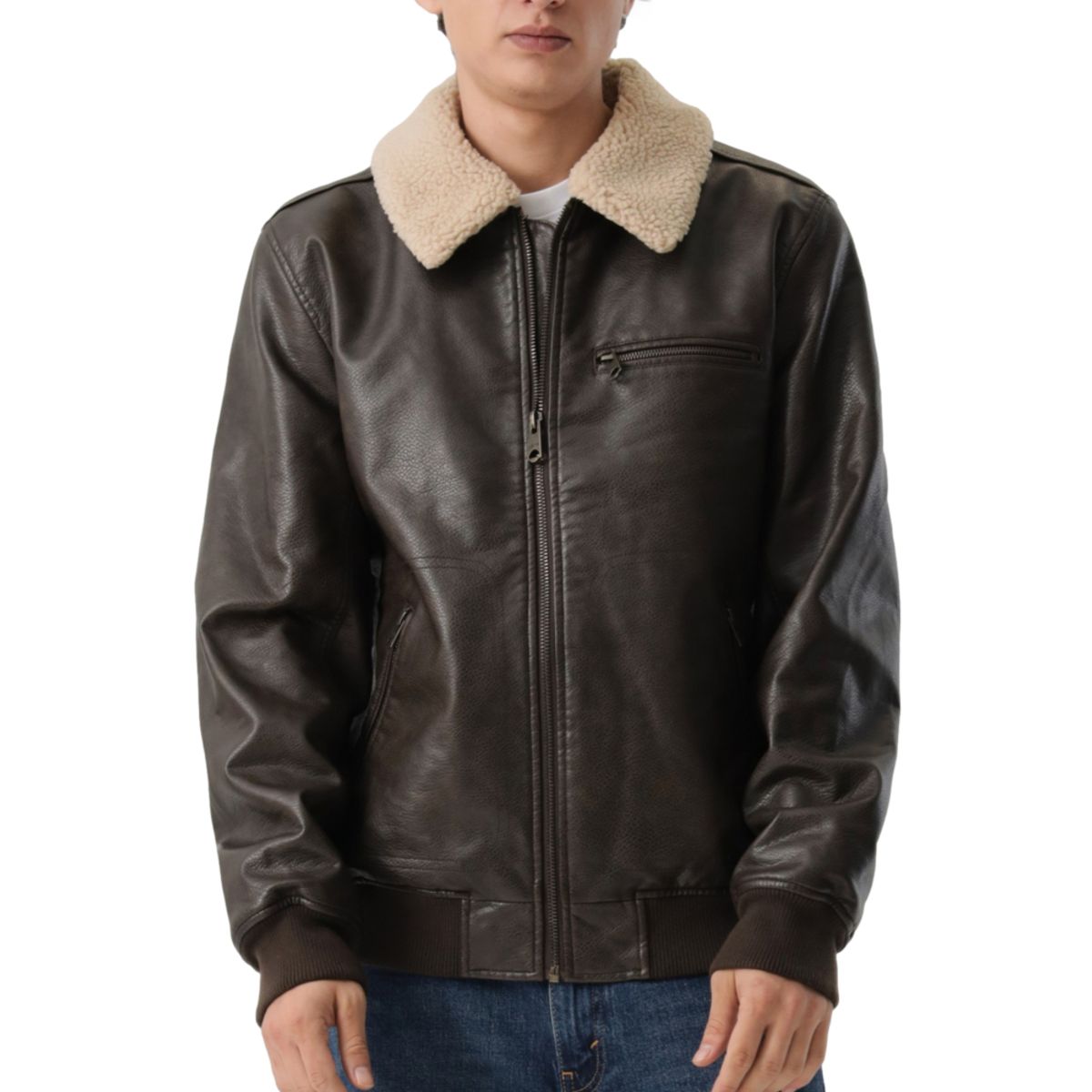 LEVIS - Chaqueta Hombre Aviator Café Levis