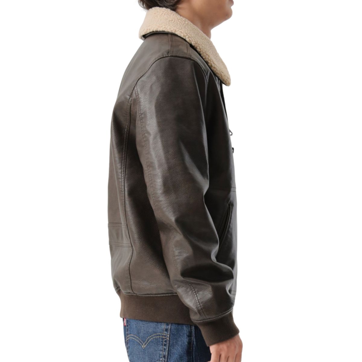 LEVIS - Chaqueta Hombre Aviator Café Levis