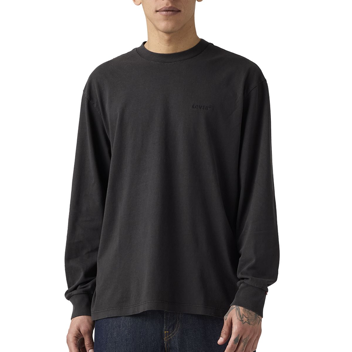 LEVIS - Polera Hombre Authentic Tee Negro Levis