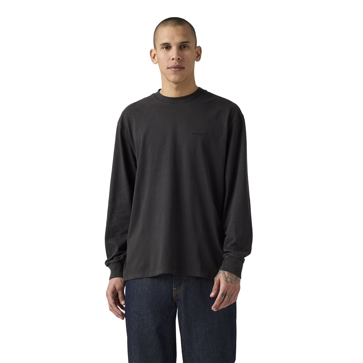 LEVIS - Polera Hombre Authentic Tee Negro Levis