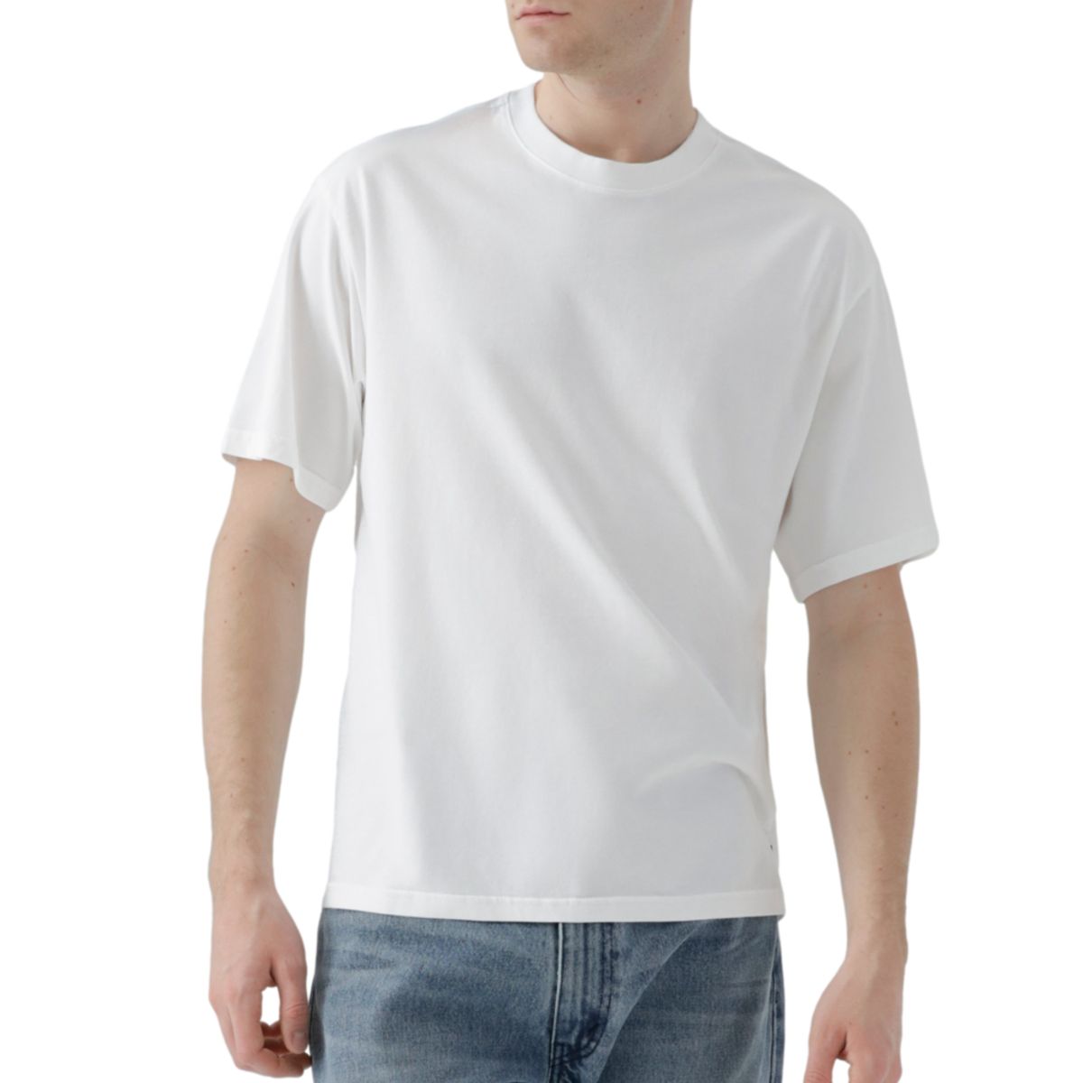 LEVIS - Polera Hombre Cropped Tee Blanco Levis