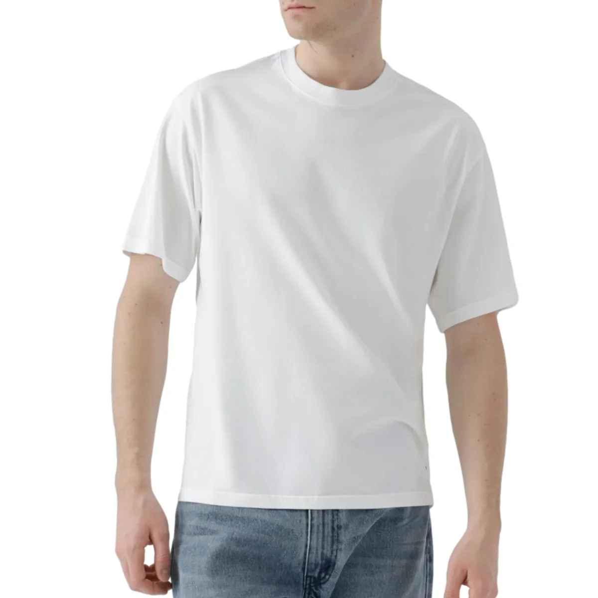 LEVIS - Polera Hombre Cropped Tee Blanco Levis
