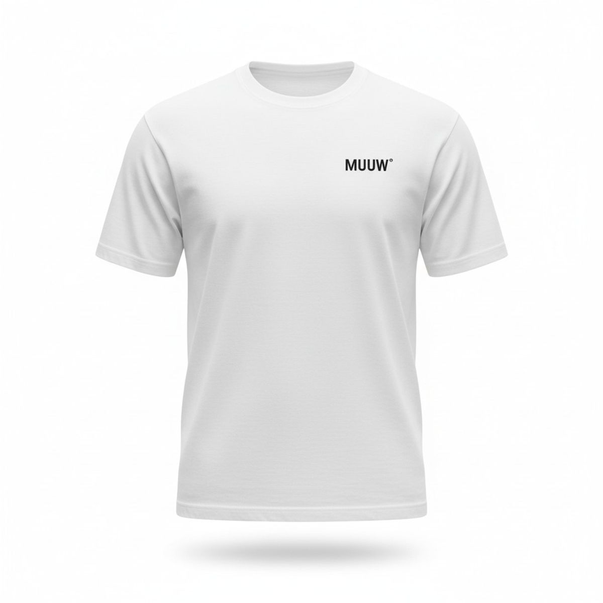 MUUK - POLERA MUUK 100% ALGODON BLANCO
