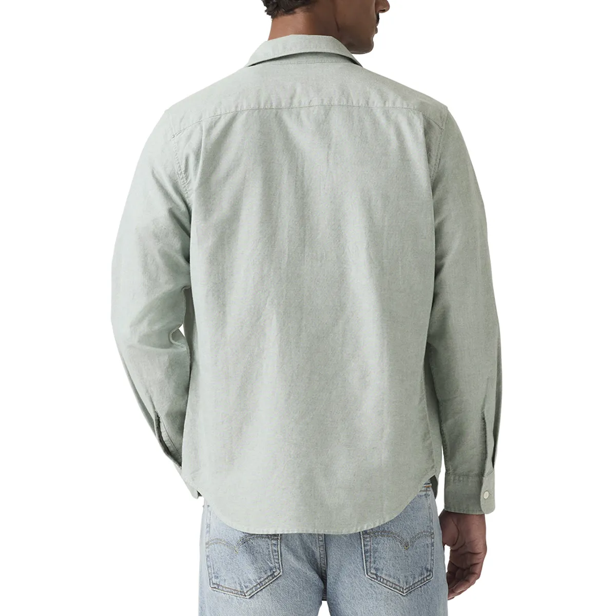 LEVIS - Camisa Hombre Classic 1 Pkt Standard Verde Levis