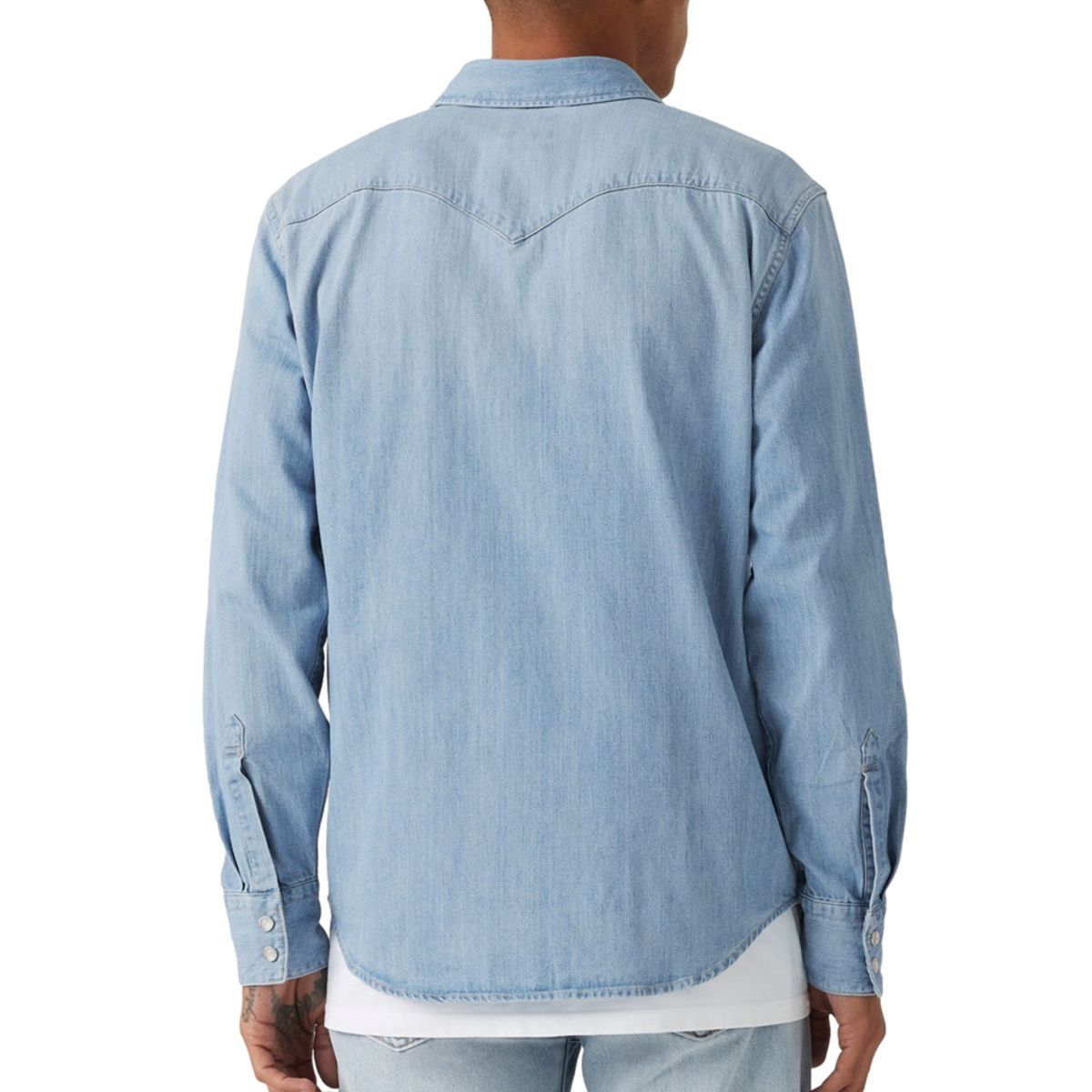 LEVIS - Camisa Hombre Western Standard Celeste Levis