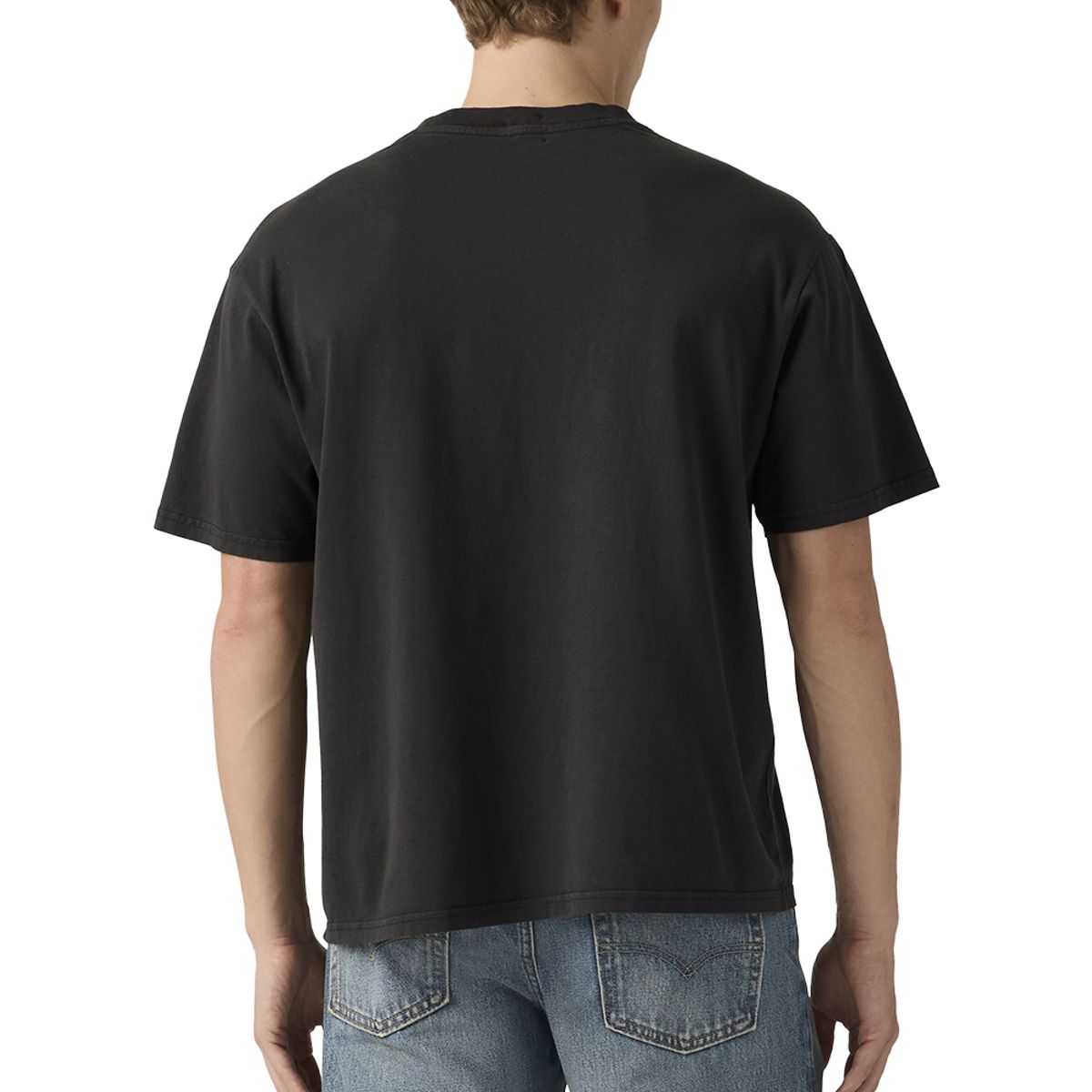 LEVIS - Polera Hombre Cropped Tee Negro Levis