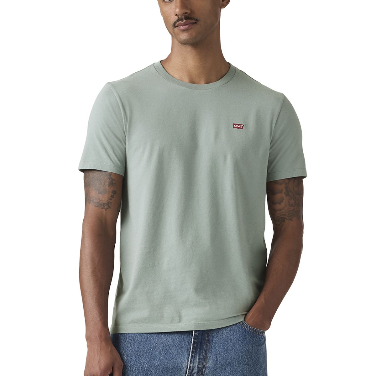 LEVIS - Polera Hombre Classic Hm Tee Gris Levis