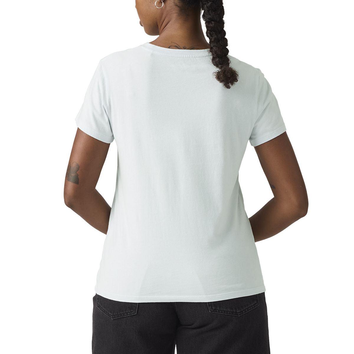 LEVIS - Polera Mujer Perfect Tee Celeste Levis