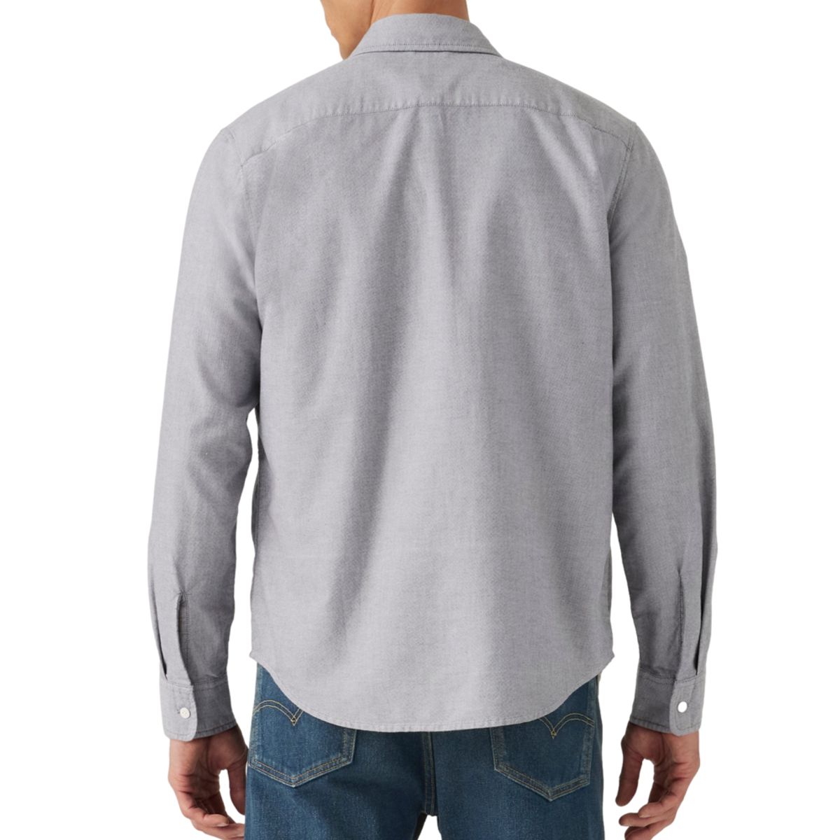 LEVIS - Camisa Hombre Classic 1 Pkt Standard Gris Levis