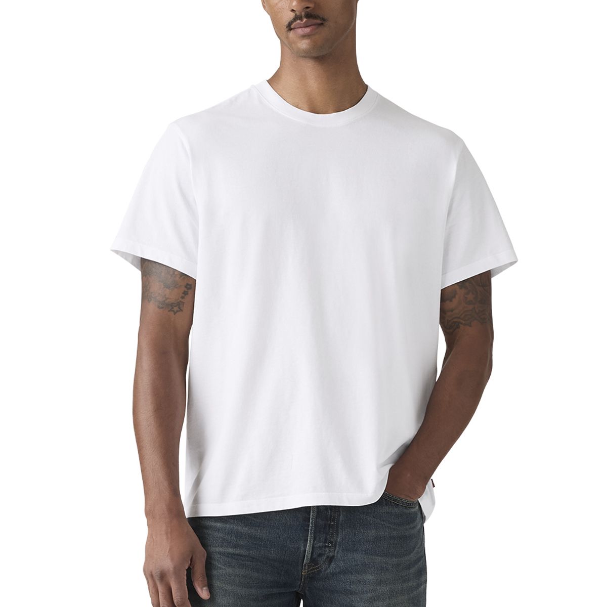 LEVIS - Polera Hombre Softee Blanco Levis