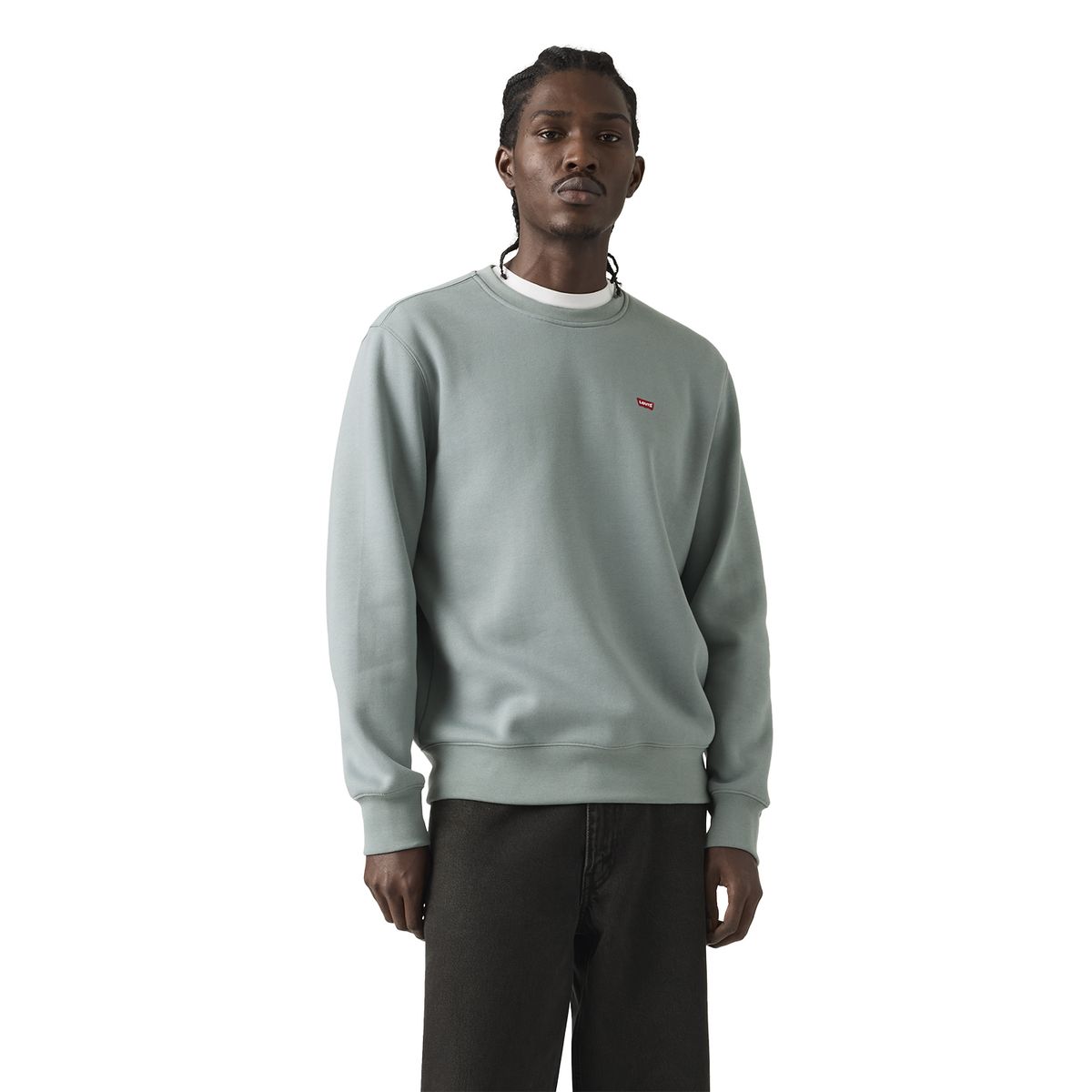 LEVIS - Polerón Hombre Core Ng Crew Sweatshirt Celeste Levis