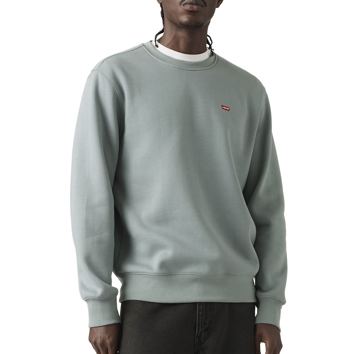 LEVIS - Polerón Hombre Core Ng Crew Sweatshirt Celeste Levis