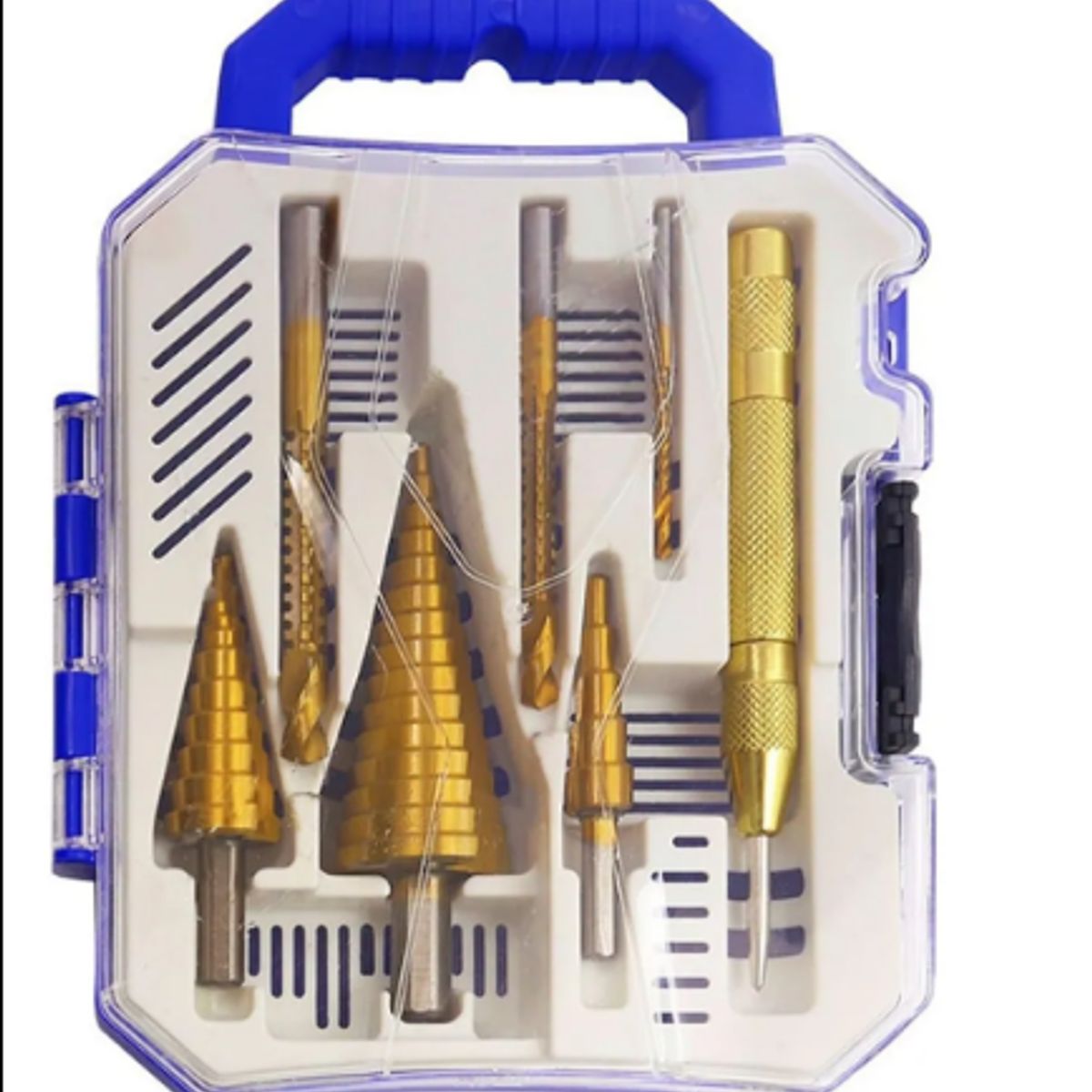 GENERICO - Set De Brocas Escalonadas De Acero 7 Piezas