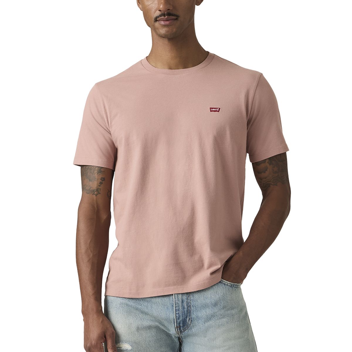 LEVIS - Polera Hombre Classic Hm Tee Rosado Levis