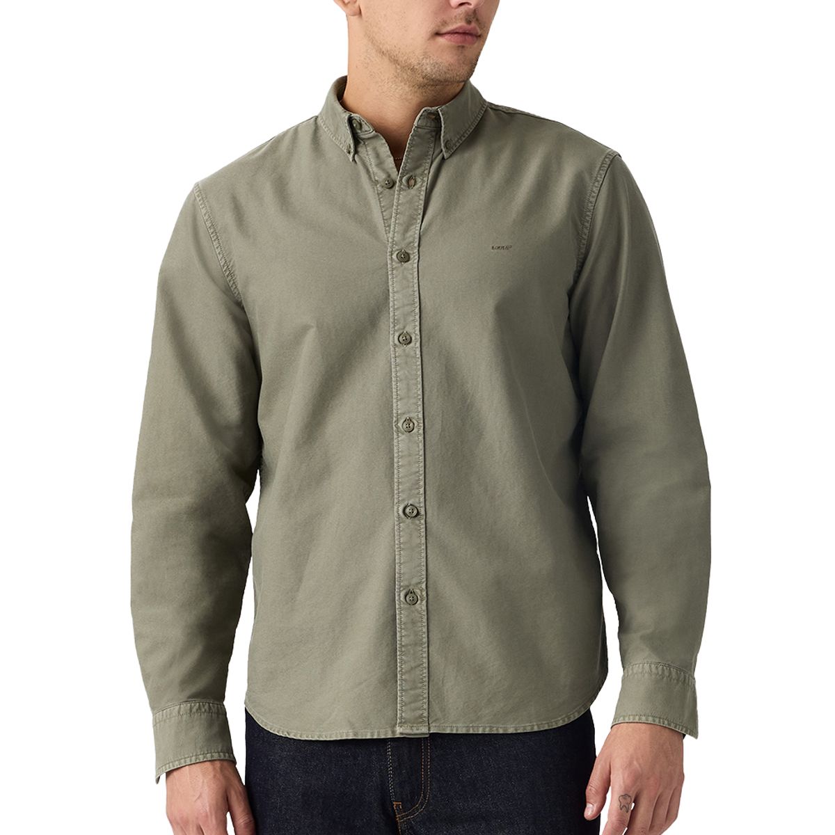 LEVIS - Camisa Hombre Authentic Button Down Verde Levis