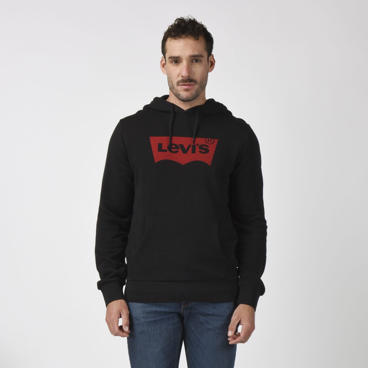 LEVIS - Polerón Hombre Graphic Po Hoodie Negro Levis