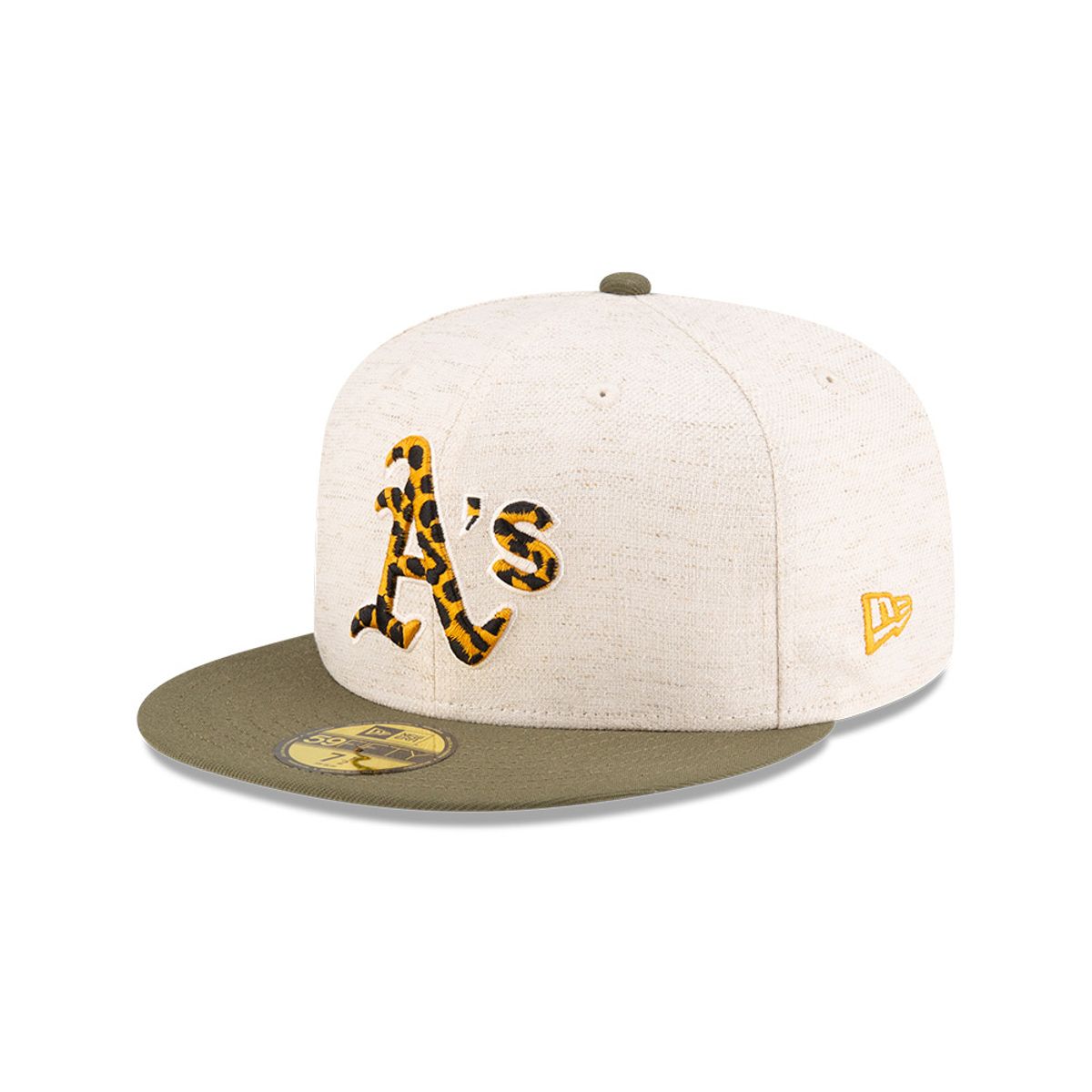NEW ERA - Gorra 59Fifty Oakland Athletics Hemp Natural Beige