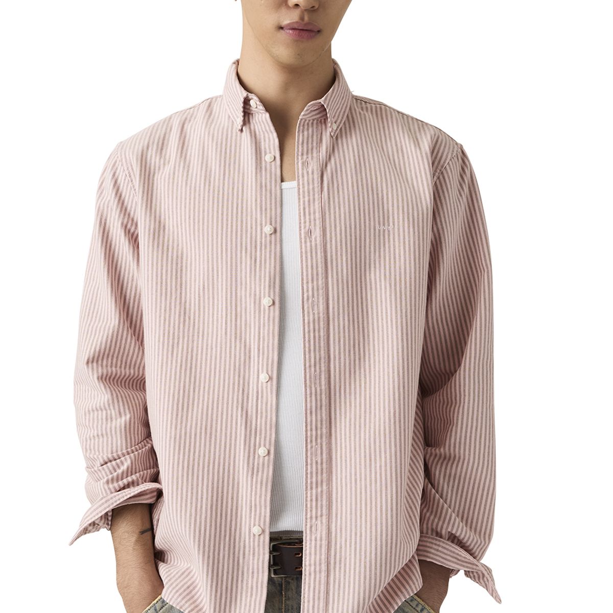 LEVIS - Camisa Hombre Authentic Button Down Rosado Levis