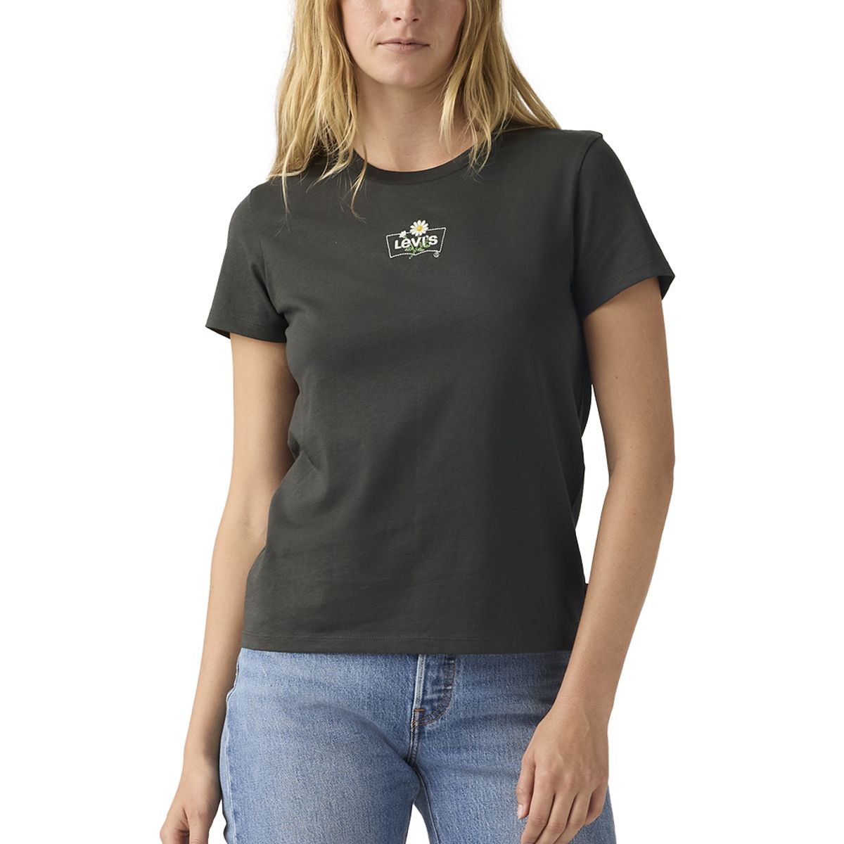 LEVIS - Polera Mujer The Perfect Tee Negro Levis