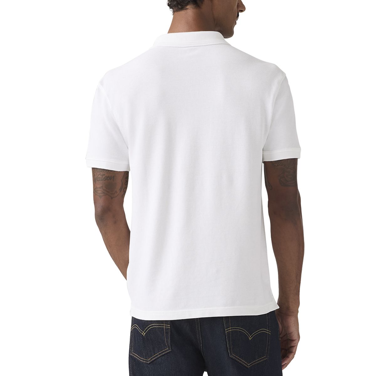 LEVIS - Polera Hombre Icon Polo Blanco Levis
