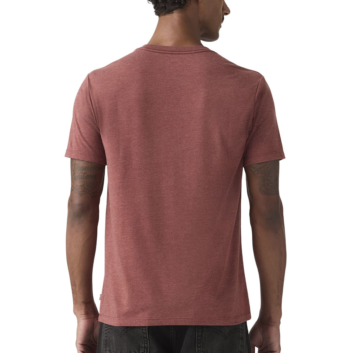 LEVIS - Polera Hombre Graphic Crewneck Tee Burdeo Levis