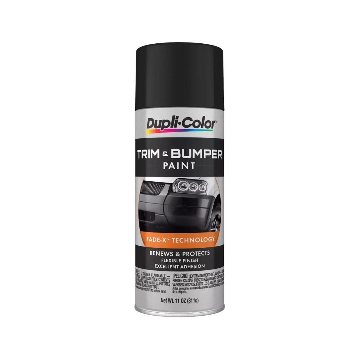 GENERICO - Pintura Trim y Bumper Negro 311 gr para Parachoques