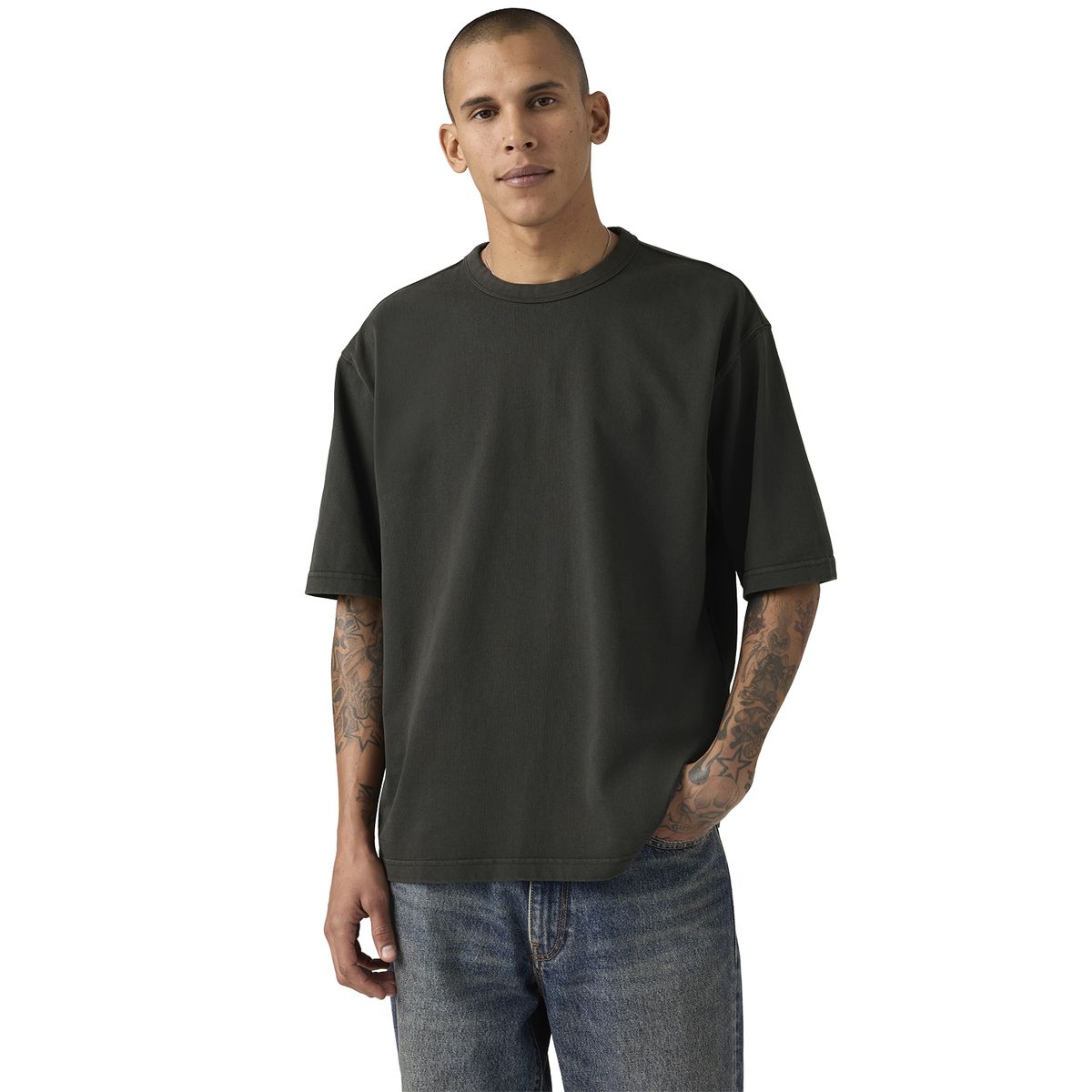 LEVIS - Polera Hombre Hw Loose Tee Negro Levis