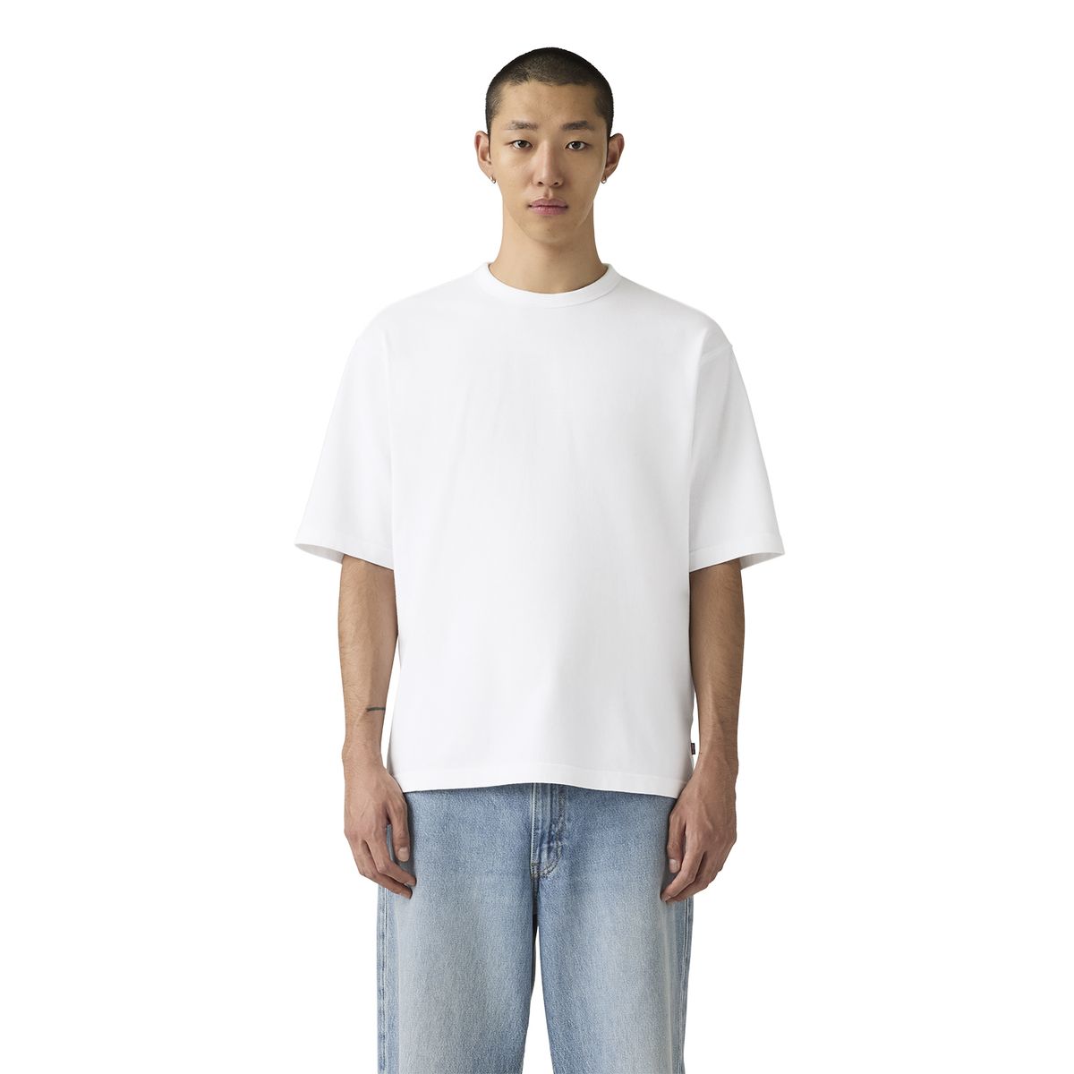 LEVIS - Polera Hombre Hw Loose Tee Blanco Levis