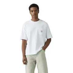 LEVIS - Polera Hombre Workwear Tee Blanco