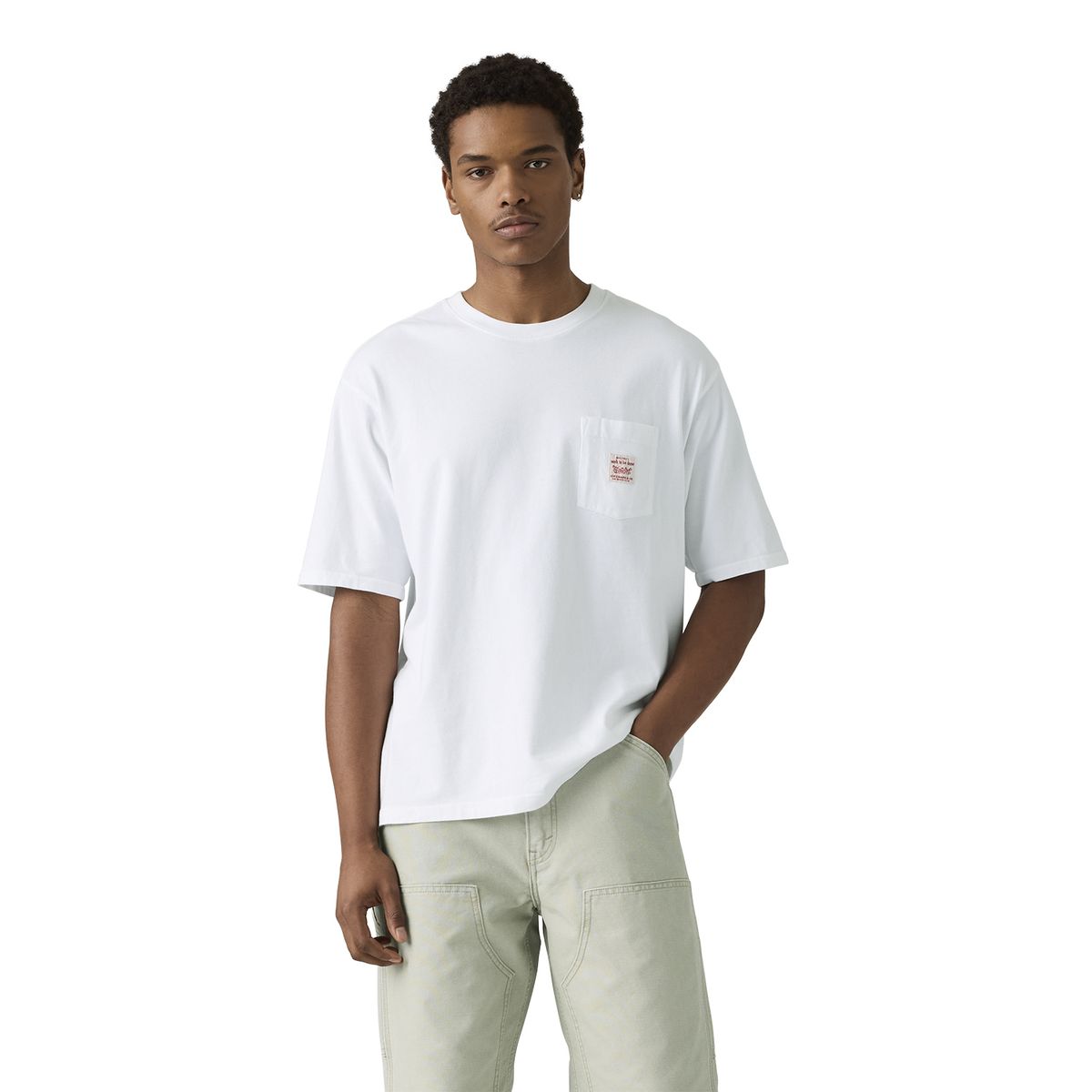 LEVIS - Polera Hombre Workwear Tee Blanco Levis
