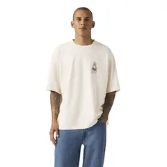 LEVIS - Polera Hombre Half Sleeve Tee Beige