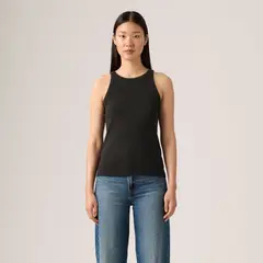 LEVIS - Polera Mujer Essential Racer Tank Negro