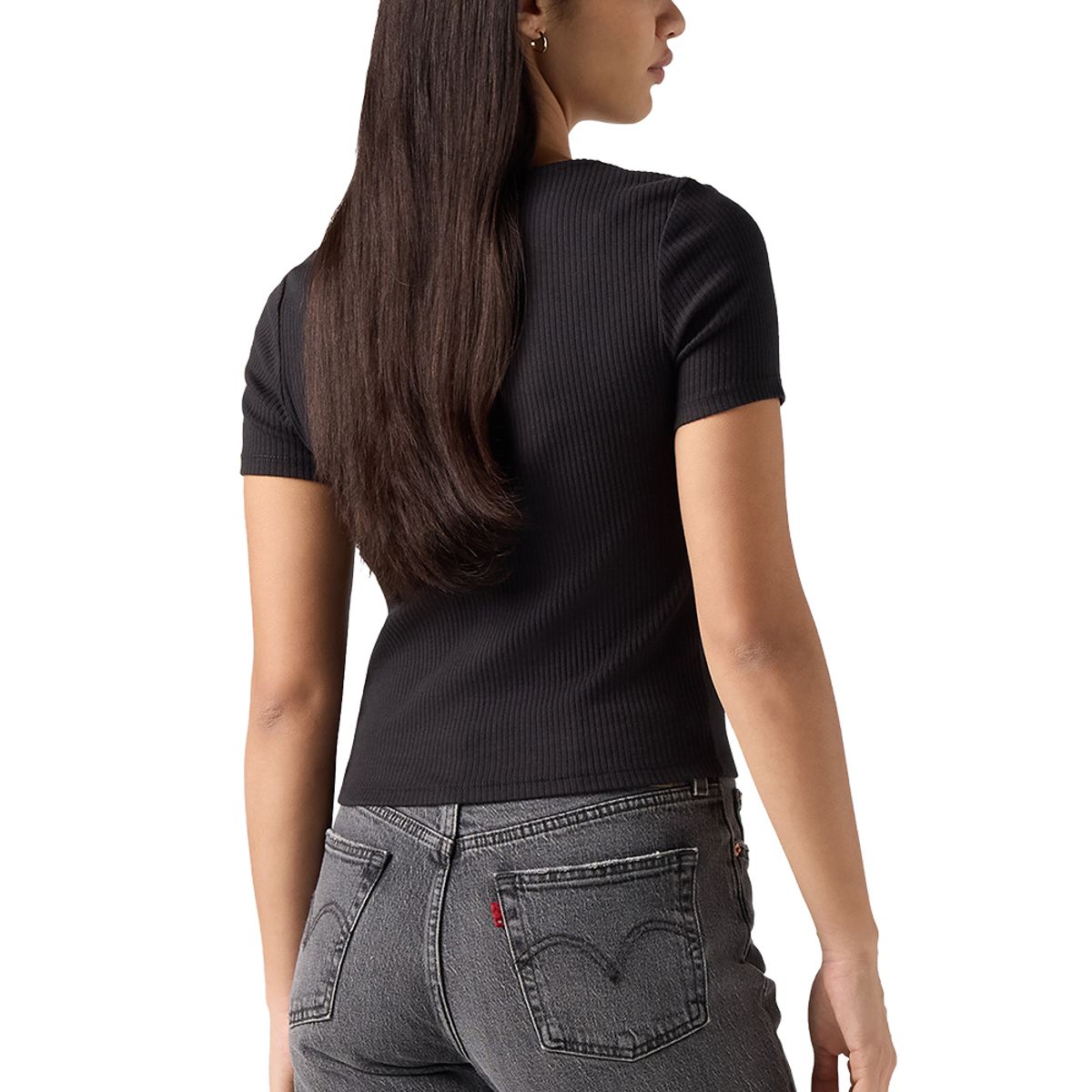 LEVIS - Polera Mujer Muse Tee Negro Levis