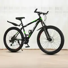 SHIMANO - Bicicleta Montaña 27.5 Cambios Y Frenos Disco Verde