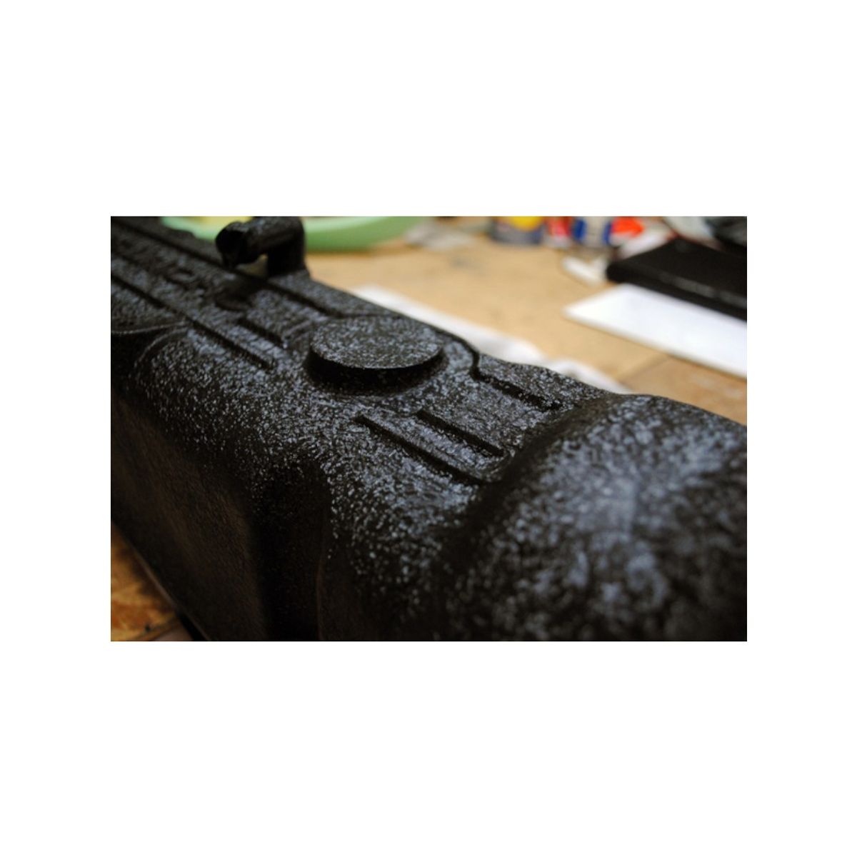 GENERICO - Pintura Alta Temperatura Wrinkle Plus Negro 312gr