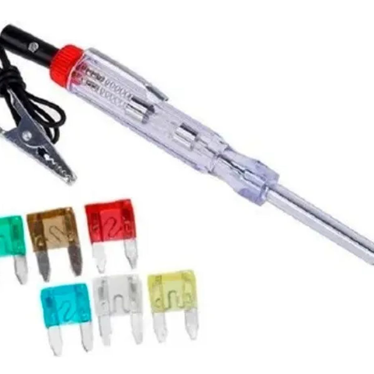 Kit Mini Fusibles + Probador De Corriente Fusibles De Auto, marca GENERICO - Foto 2