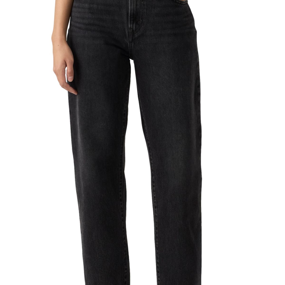 LEVIS - Jeans Mujer Easy Dad Straight Negro Levis