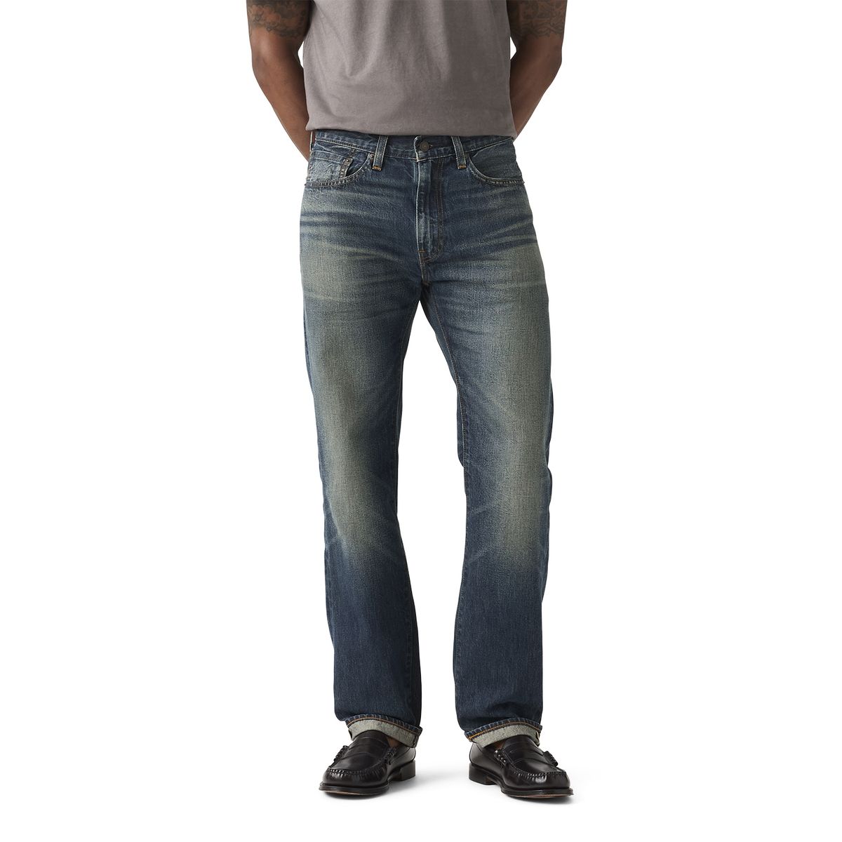 LEVIS - Jeans Hombre 505 Regular Azul Levis