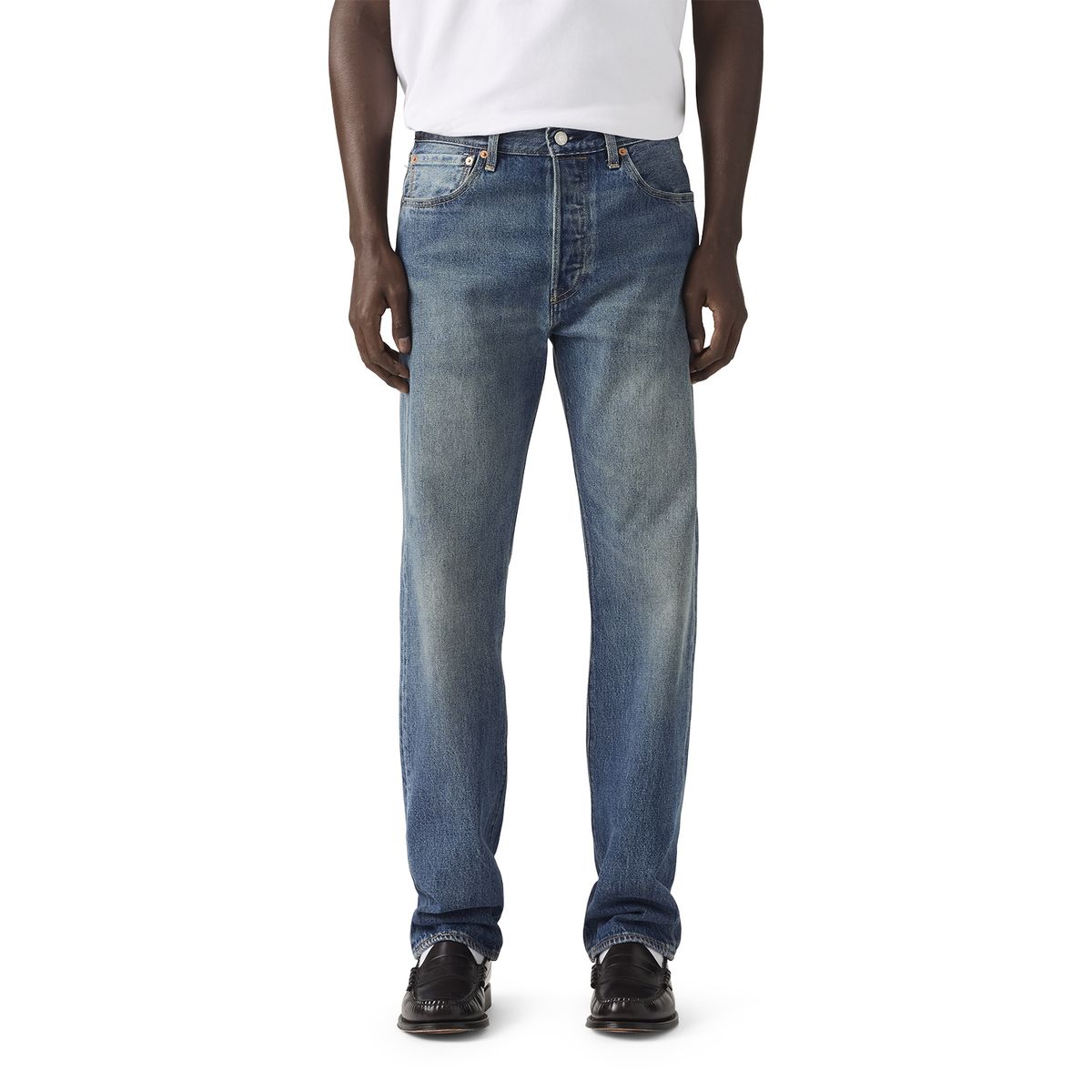 LEVIS - Jeans Hombre 501 Original Azul Levis