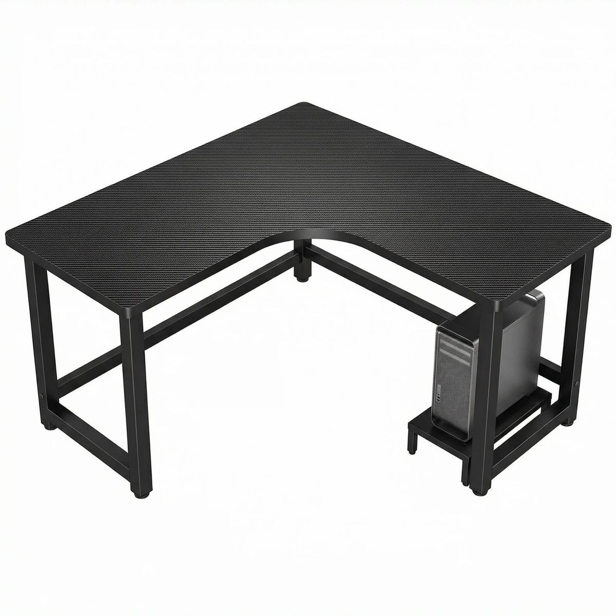 IDEEHOUSE - Escritorio Mesa Gamer Negro 120x60x75cm