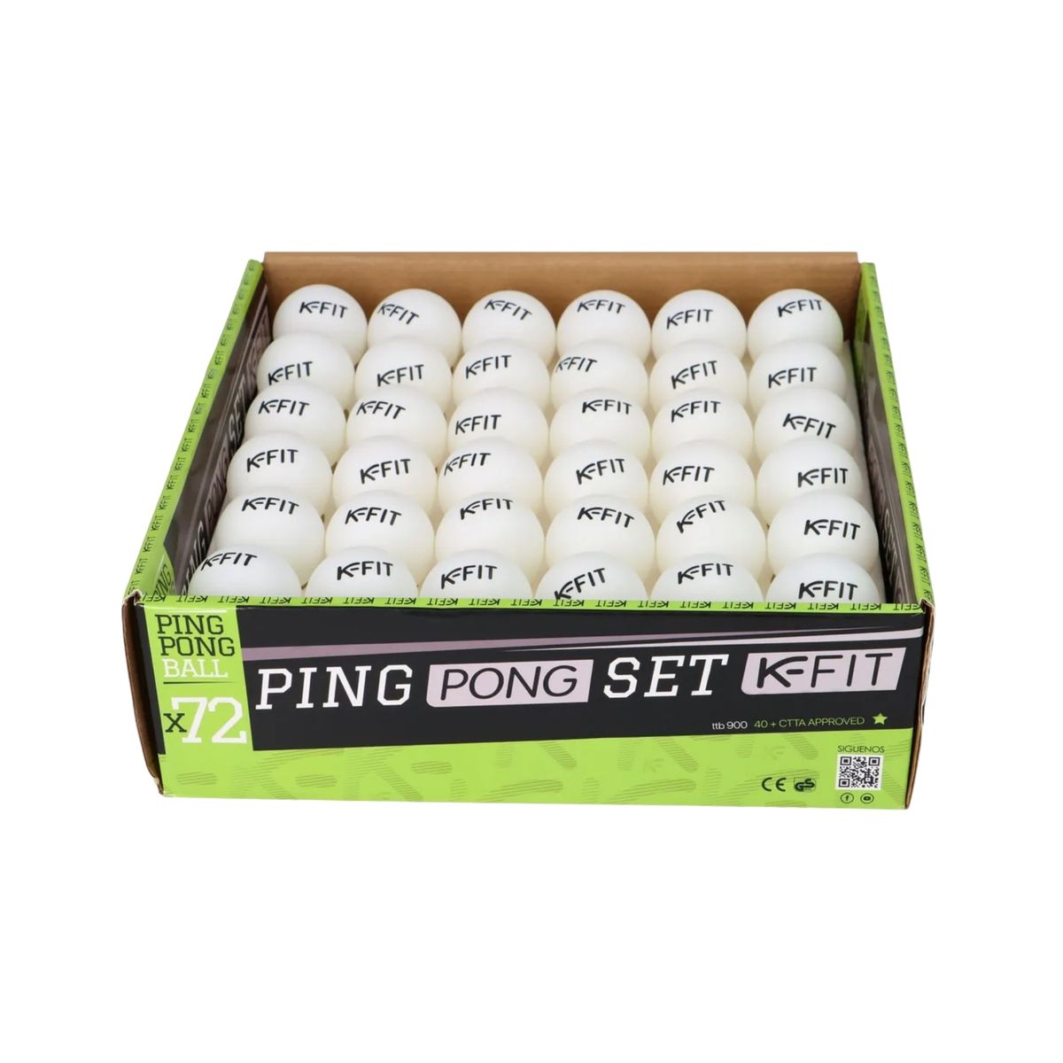 GENERICO - Pack 72 Pelotas De Ping Pong Tenis De Mesa