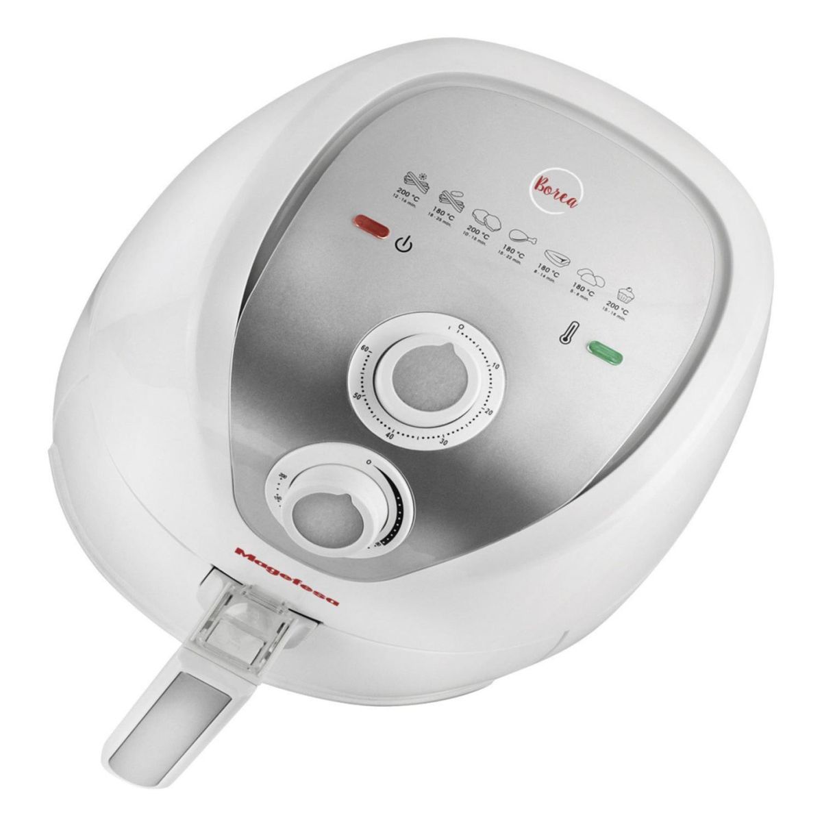 MAGEFESA - Freidora De Aire Air Fyer 32L 1500W Blanco Borea MGF4470