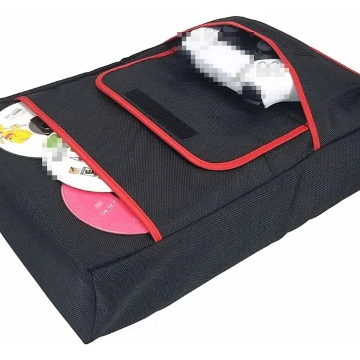 GENERICO - Funda para Consola Ps5 Cubierta Antipolvo Suave Compartimientos